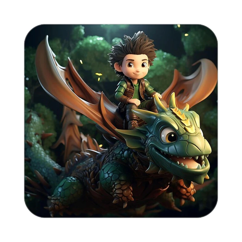 زیر لیوانی کاکتی طرح انیمه anime مدل mp14568