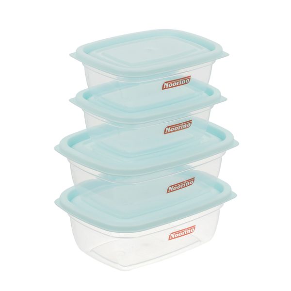 تجریه خرید ظرف نگهدارنده نورینو مدل ترنج مجموعه 4 عددی