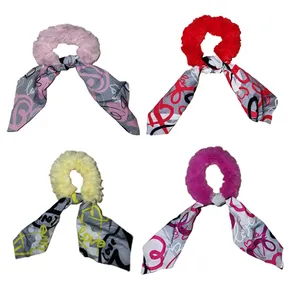 کش مو زنانه طرح پاپیونی مدل K02 بسته 4 عددی