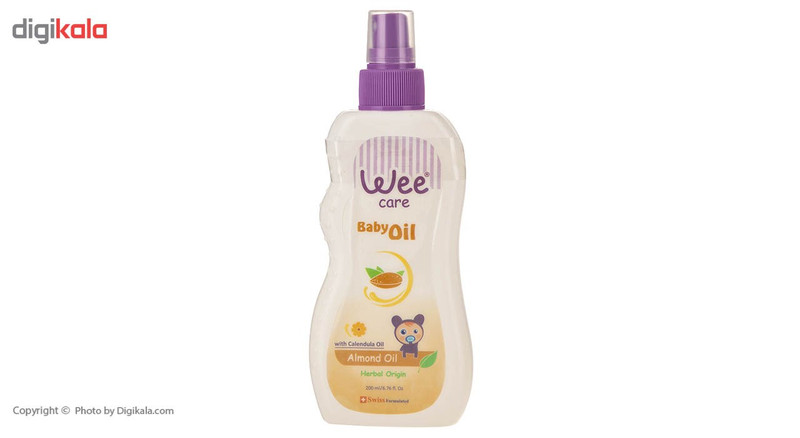 روغن بچه وی مدل Almond Oil حجم 200 میلی لیتر