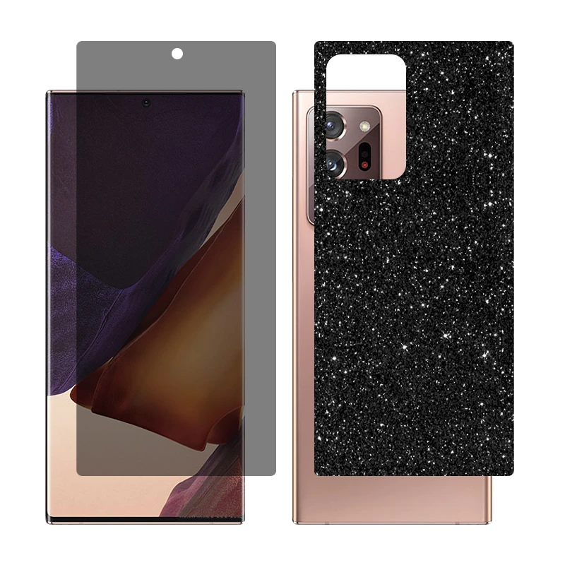 محافظ صفحه نمایش حریم شخصی گلس مدل Together مناسب برای گوشی موبایل سامسونگ Galaxy Note20 Ultra 5G به همراه برچسب پوششی پشت گوشی