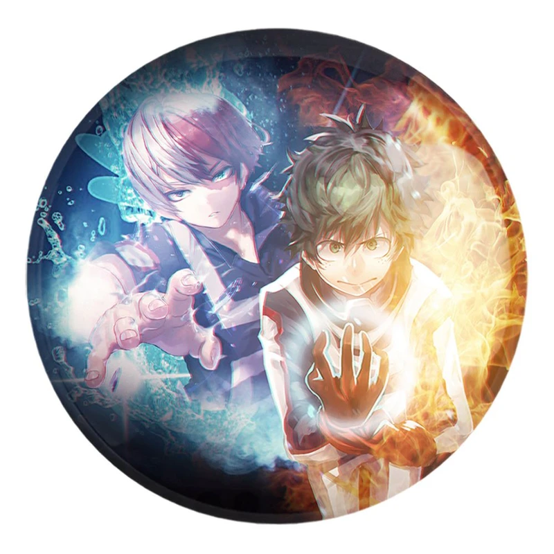 پیکسل خندالو طرح دکو و شوتو انیمه آکادمی قهرمان من My Hero Academia کد 23496 مدل بزرگ