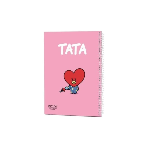 دفتر مشق پیتیکو 40 برگ مدل تاتا