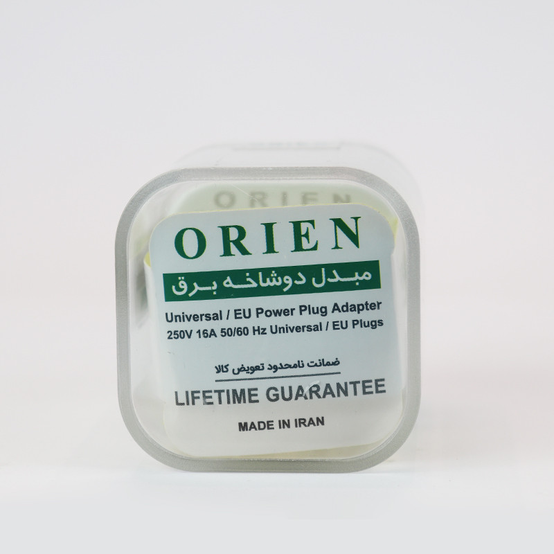 مبدل برق 3 به 2 اورین مدل ADPAK16A001 بسته 2 عددی