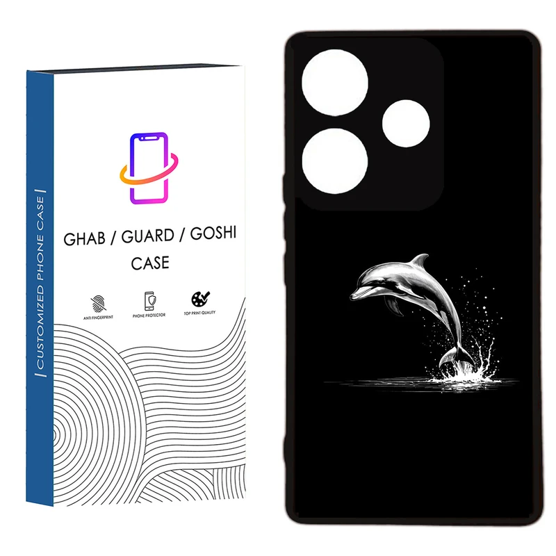 کاور قاب گارد گوشی طرح پسرانه کد 33 - TPU مناسب برای گوشی موبایل  شیائومی  Redmi 13