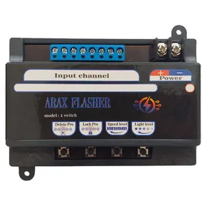 فلاشر 8 کانال آراکس الکترونیک مدل 4 سوییچ