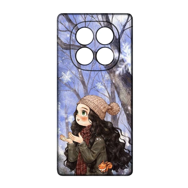 کاور طرح دخترانه کد 170 مناسب برای گوشی موبایل شیائومی Redmi Note 14 Pro 4G / Poco X7