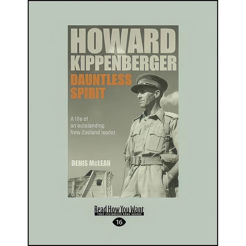 کتاب Howard Kippenberger اثر Denis Mclean انتشارات تازه ها