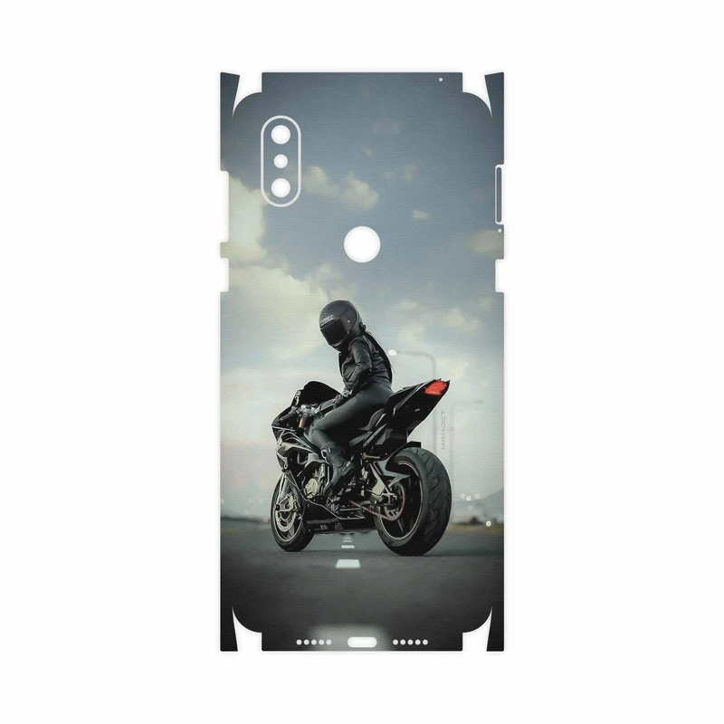 برچسب پوششی ماهوت مدل Motorcycling-FullSkin مناسب برای گوشی موبایل شیائومی Mi Mix 3