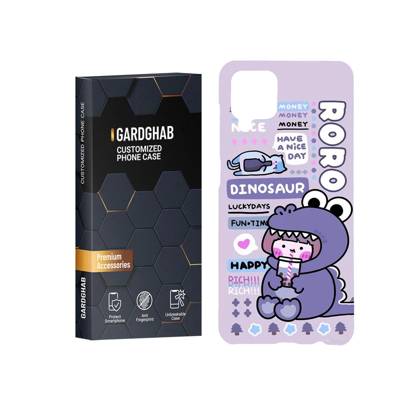 کاور گارد قاب مدل دخترانه مناسب برای گوشی موبایل سامسونگ Galaxy A12