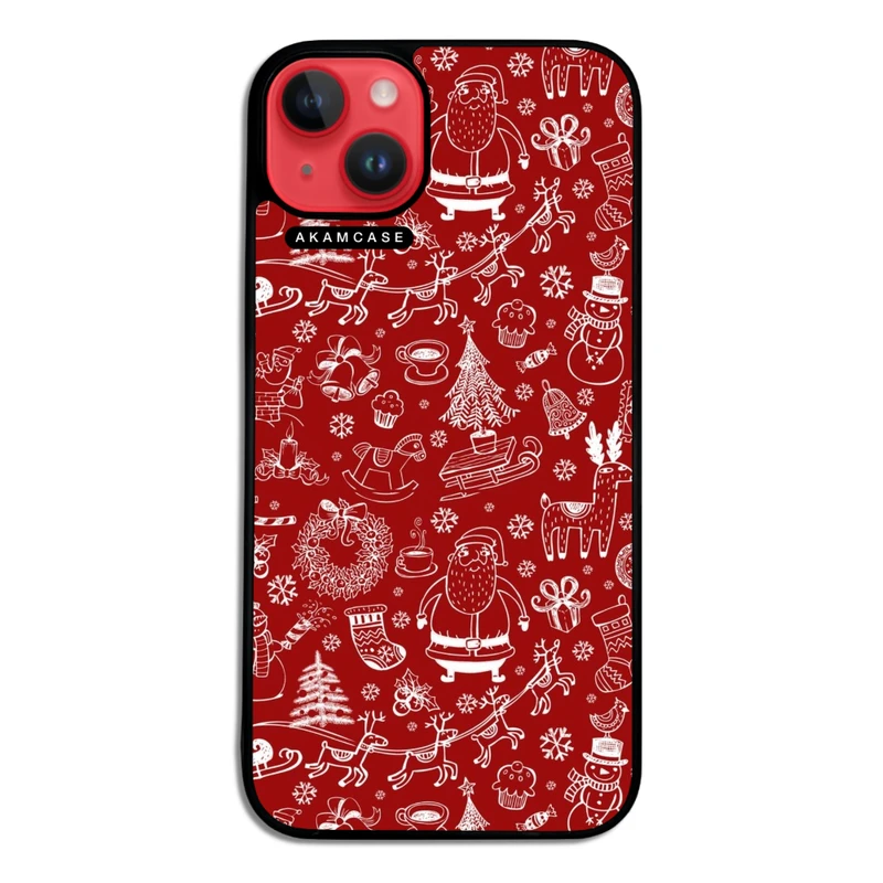 کاور آکام مدل AMC-WA14PLUS-CHRISTMAS-20 مناسب برای گوشی موبایل اپل iPhone 14 Plus