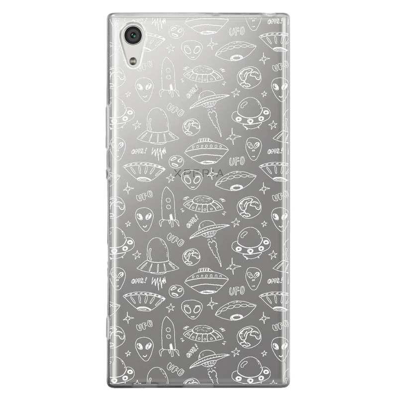 کاور مگافون طرح یوفو مدل C46-W مناسب برای گوشی موبایل سونی Xperia XA1 ULTRA    