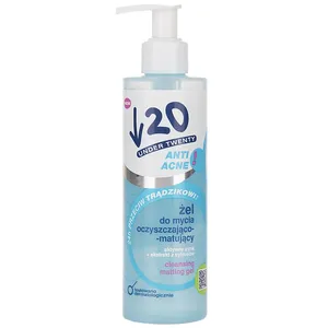 ژل پاک کننده و مات کننده آندر 20 سری Anti Acne حجم 200 میلی لیتر