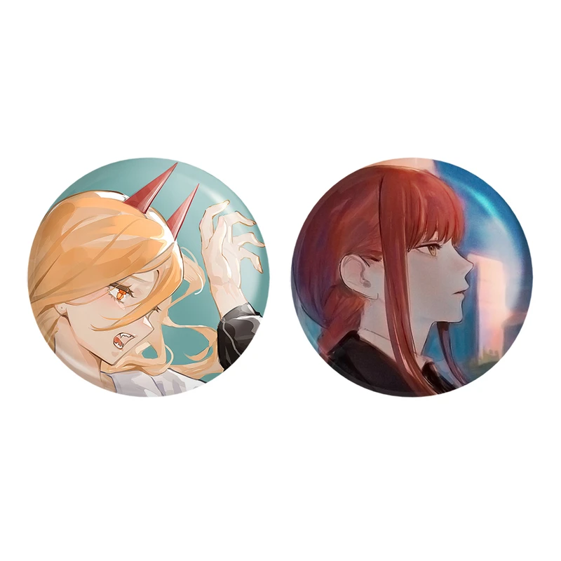 پیکسل خندالو مدل ماکیما و پاور انیمه مرد اره ای کد 1796817964 مجموعه 2 عددی