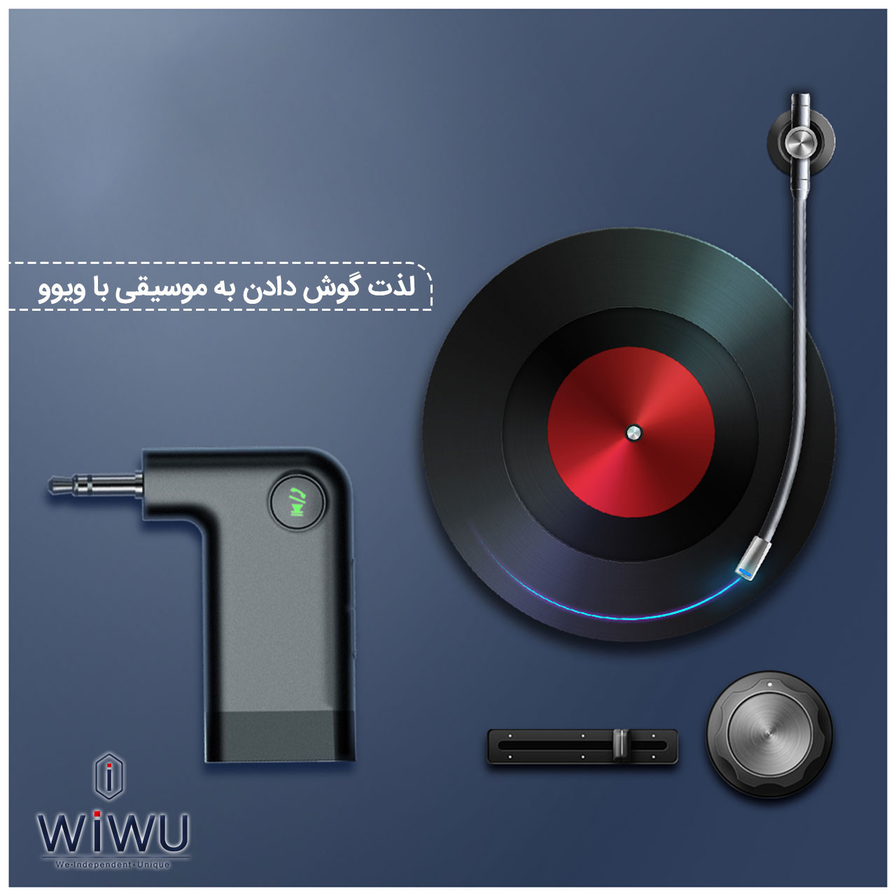 گیرنده بلوتوثی صدا ویوو مدل YP05 گیرنده بلوتوثی صدا ویوو مدل YP05