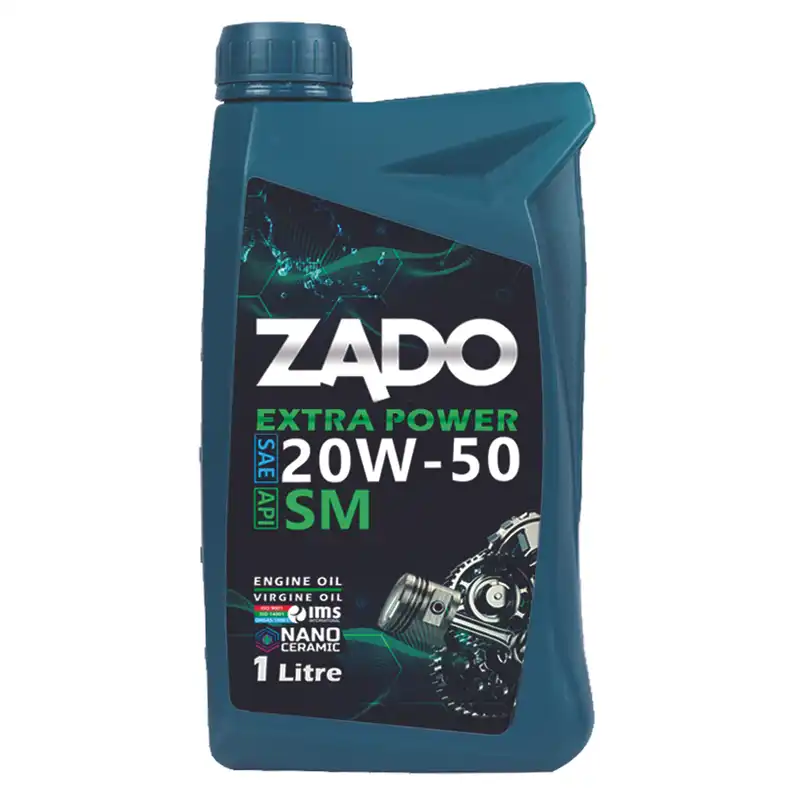 روغن موتور خودرو زادو مدل 20W50-SM-16000 EXTERA POWER حجم 1 لیتر