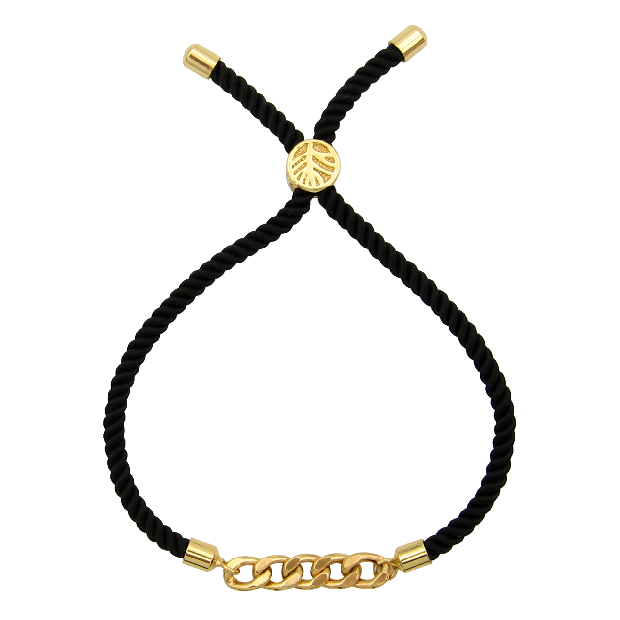دستبند طلا 18 عیار زنانه مانچو کد bfg211 -  - 4