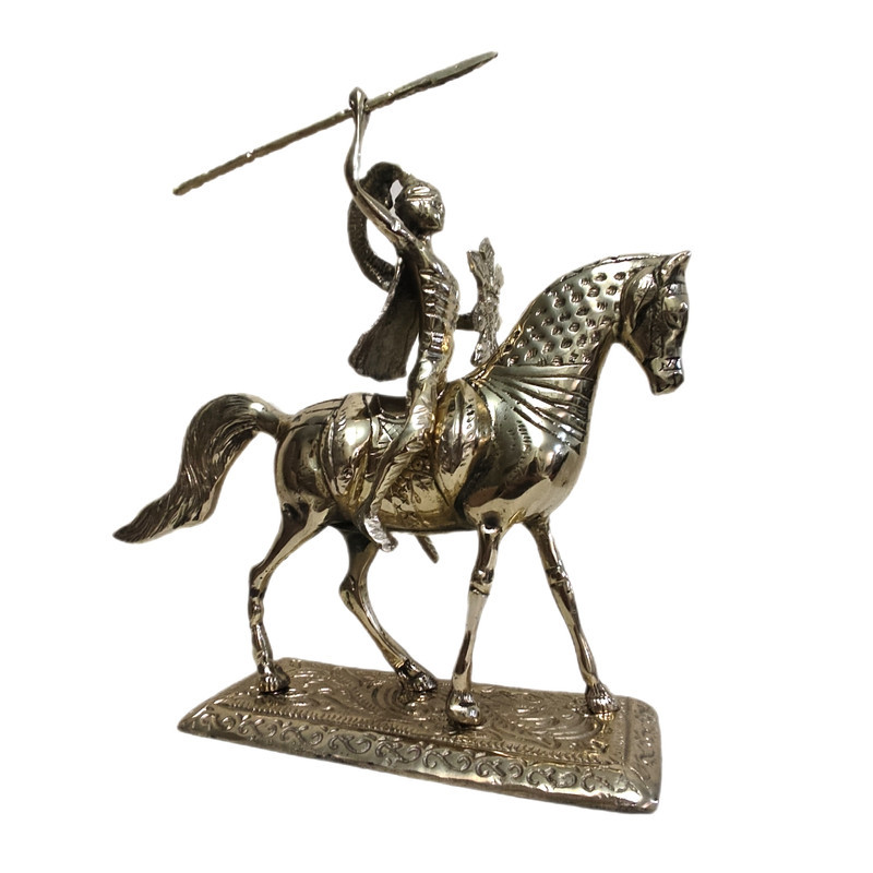 مجسمه برنجی مدل سوار نظام رومی کد H-1103