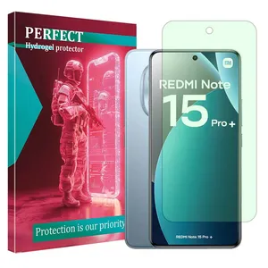 Perfect Hydrogel model anti green screen protector suitable for Xiaomi Redmi Note 15 Pro Plus mobile phone 