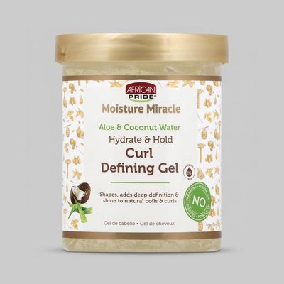 ژل حالت‌دهنده مو آفریکن پراید مدل Hydrate &amp; Hold حجم 510 میلی‌لیتر