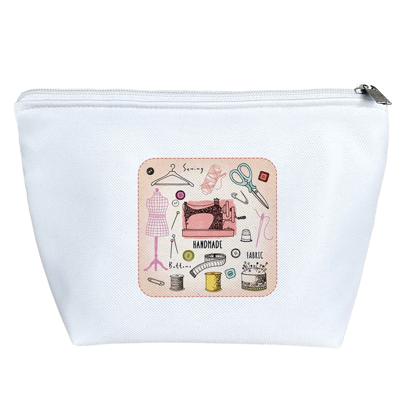 کیف لوازم آرایش دخترانه خندالو مدل خیاطی کد H1066