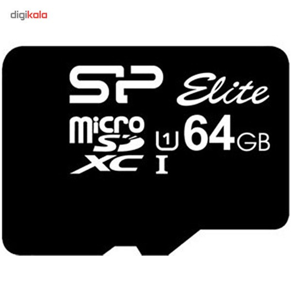 کارت حافظه microSDXC سیلیکون پاور مدل Elite کلاس 10 استاندارد UHS-I U1 سرعت 85MBps ظرفیت 64 گیگابایت