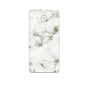 MAHOOT Blanco-Smoke-Marble Cover Sticker for Samsung Galaxy C7