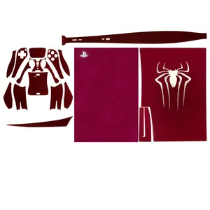 برچسب کنسول بازی و دسته بازی ps5 مدل لوگو اسپایدر کد 100 مجموعه 20 عددی