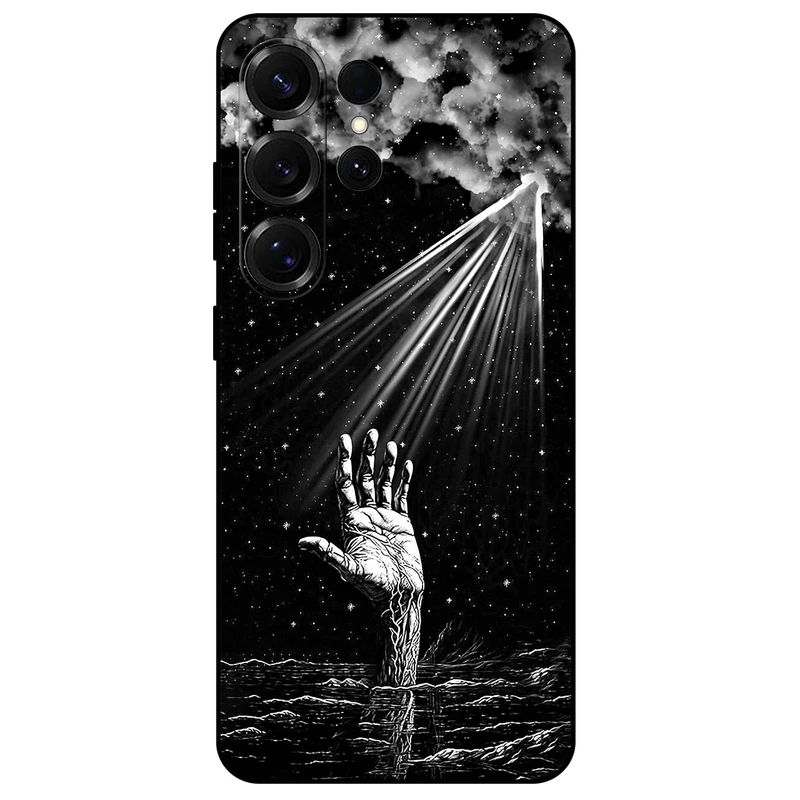 کاور مگافون طرح آخرین امید مدل 7427 مناسب برای گوشی موبایل سامسونگ Galaxy S25 Ultra