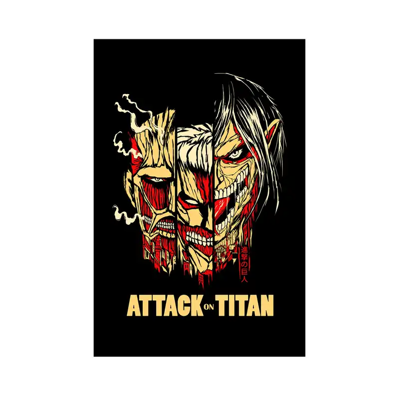 تابلو مدل اتک ان تایتان attack on titan 01