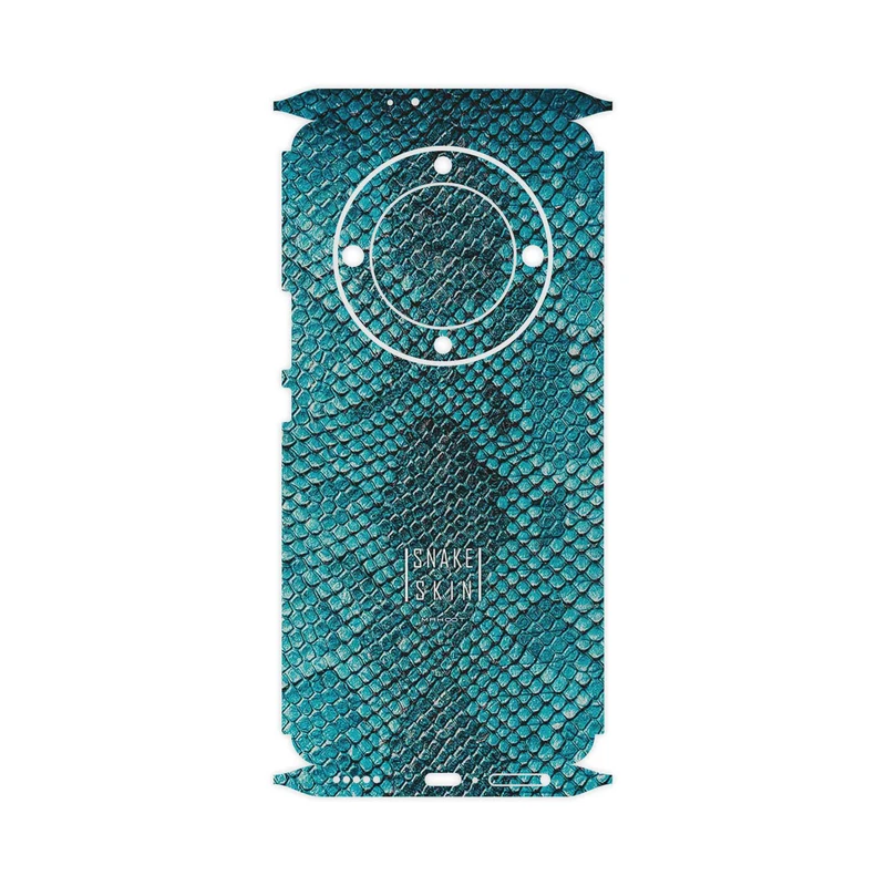 برچسب پوششی ماهوت مدل Blue Snake Skin-FullSkin مناسب برای گوشی موبایل آنر Magic 5 Lite