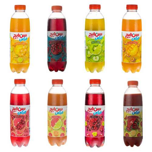 نوشیدنی میکس سن ایچ - 750 میلی لیتر مجموعه 8 عددی