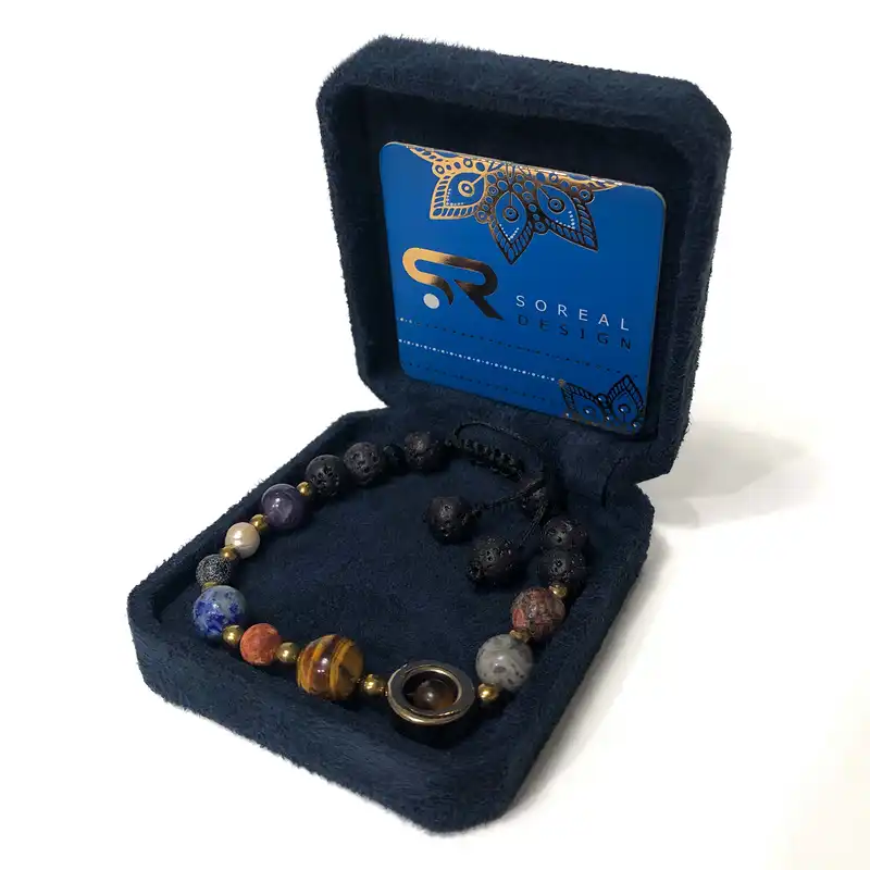 دستبند سورئال دیزاین مدل سیارات منظومه شمسی