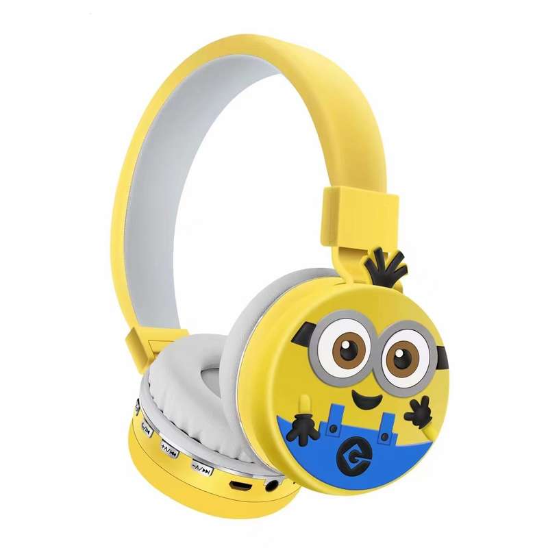 هدفون بی سیم طرح مینیون مدل AH-806W هدفون بی سیم طرح مینیون مدل AH-806W