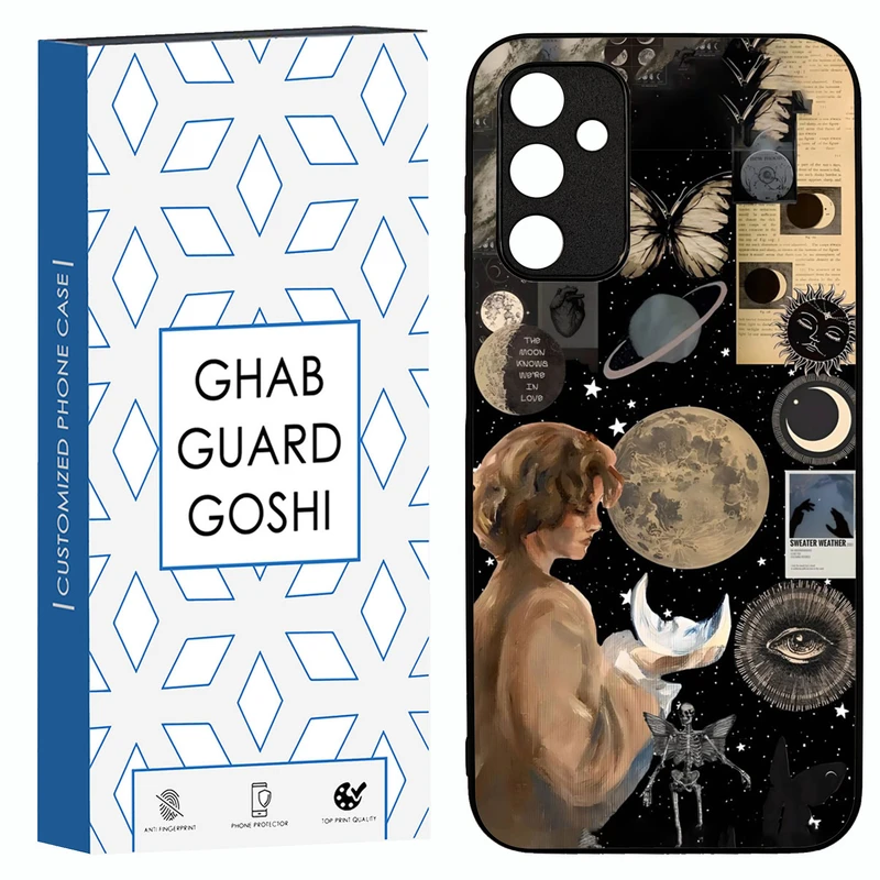 کاور قاب گارد گوشی طرح ماه کد TPU-059 مناسب برای گوشی موبایل سامسونگ Galaxy A14