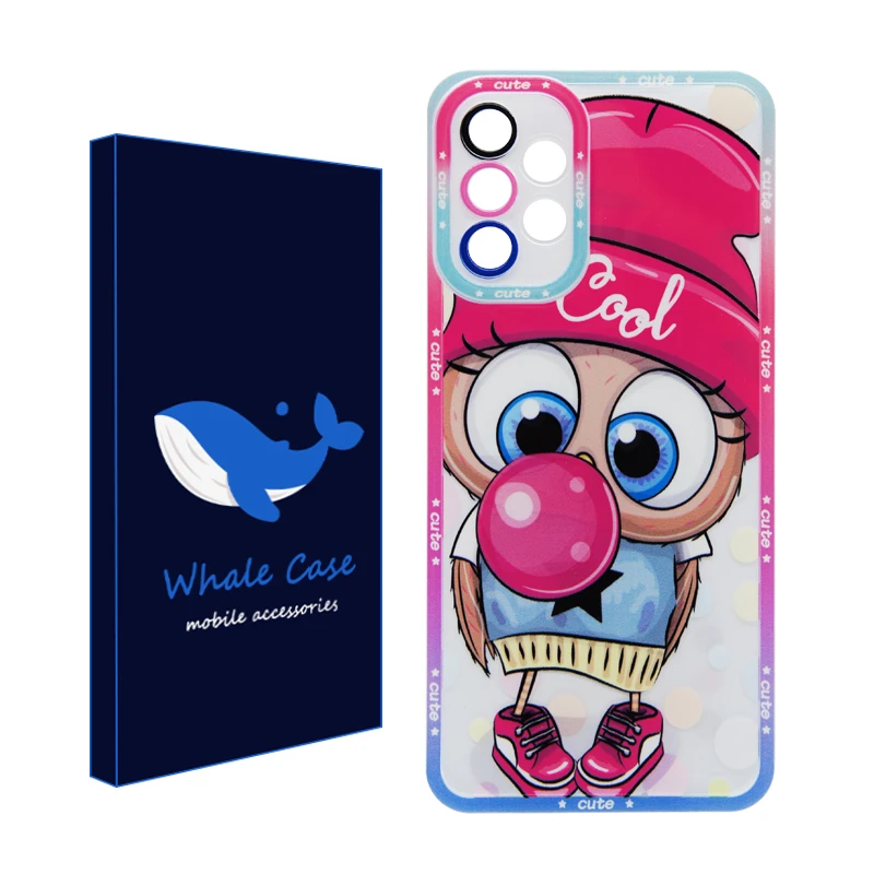 کاور وال کیس مدل Owl مناسب برای گوشی موبایل سامسونگ Galaxy A52 / A52s