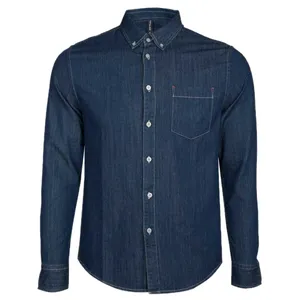 پیراهن آستین بلند مردانه جین وست مدل 502