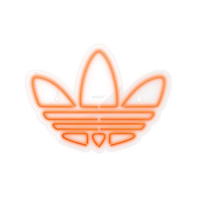 چراغ دیواری نئون دیزاین طرح Adidas-Logo_ORG