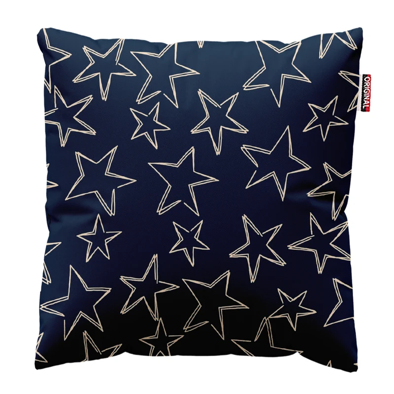   کوسن پاد آفرین طرح ستاره کد 3479 سایز 30*30 سانتی متر