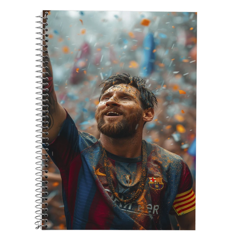 دفتر زبان 50 برگ مدوپد طرح مسی messi کد DF14060