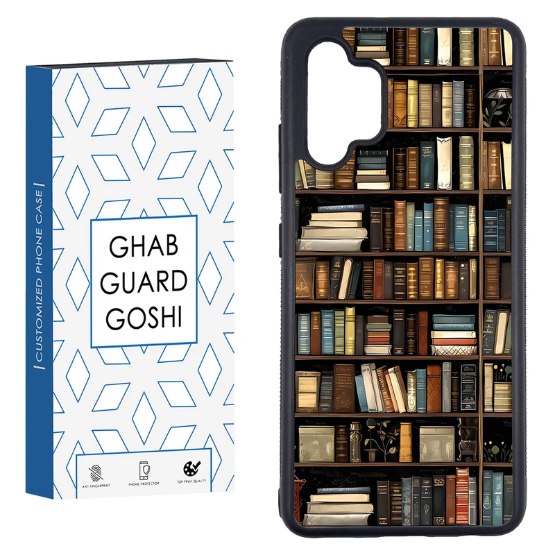کاور قاب گارد گوشی طرح کتابخونه کد FB-685 مناسب برای گوشی موبایل ساسونگ GALAXY A32 4G  