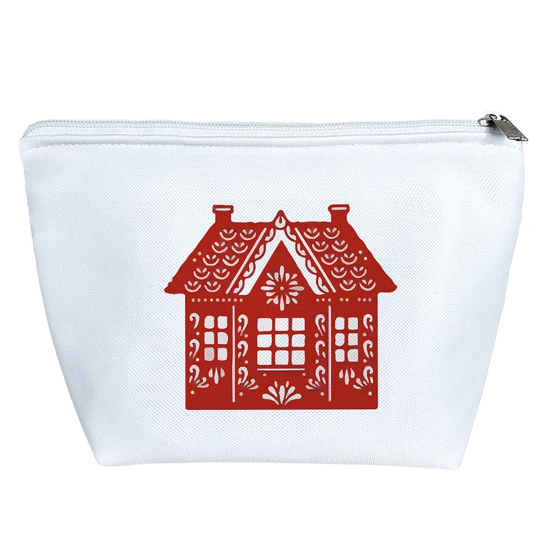 کیف لوازم آرایش دخترانه خندالو مدل خانه زمستانی کد 8163