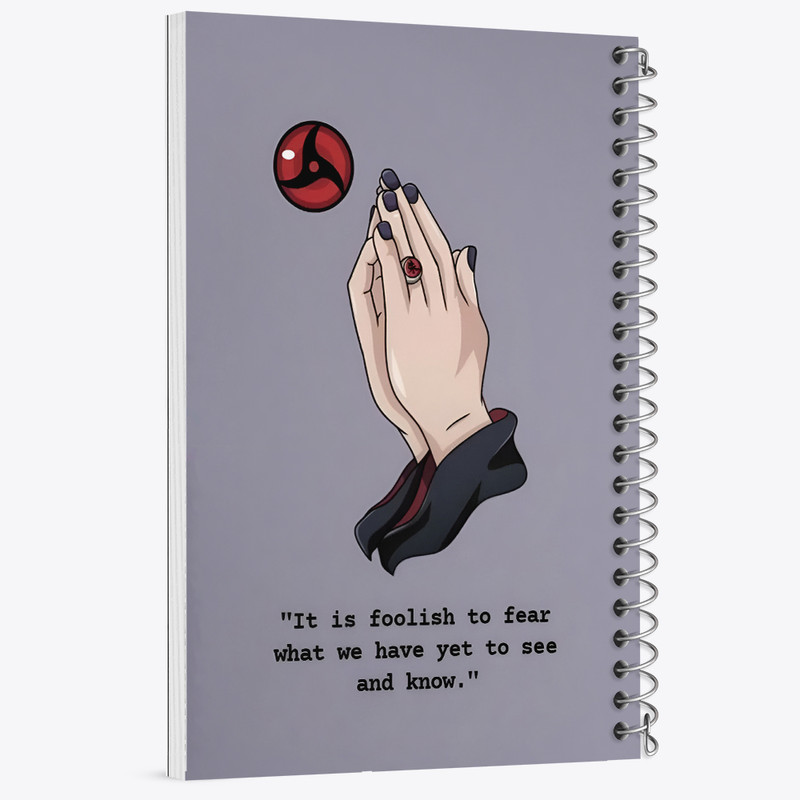 دفتر نقاشی 50 برگ خندالو طرح انیمه ناروتو (Naruto) کد N3607