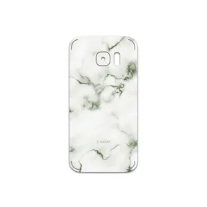 MAHOOT  Blanco-Smoke-Marble Cover Sticker for Samsung Galaxy S7