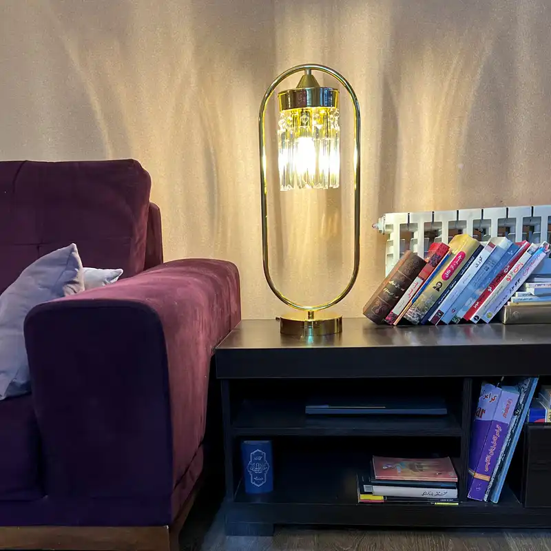 آباژور رومیزی نورهام مدل NHM-MODERN-NARENJ