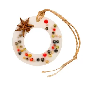 ساشه آویز پارافینی معطر مدل دایره