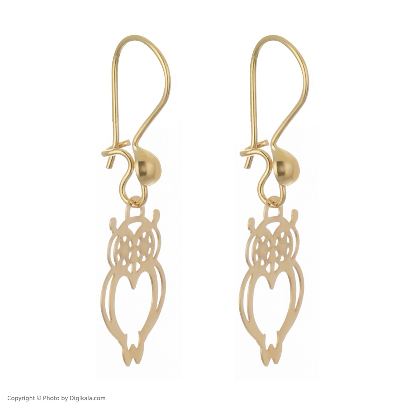 نیم ست طلا 18 عیار دخترانه مایا ماهک مدل MS0548 - - 4