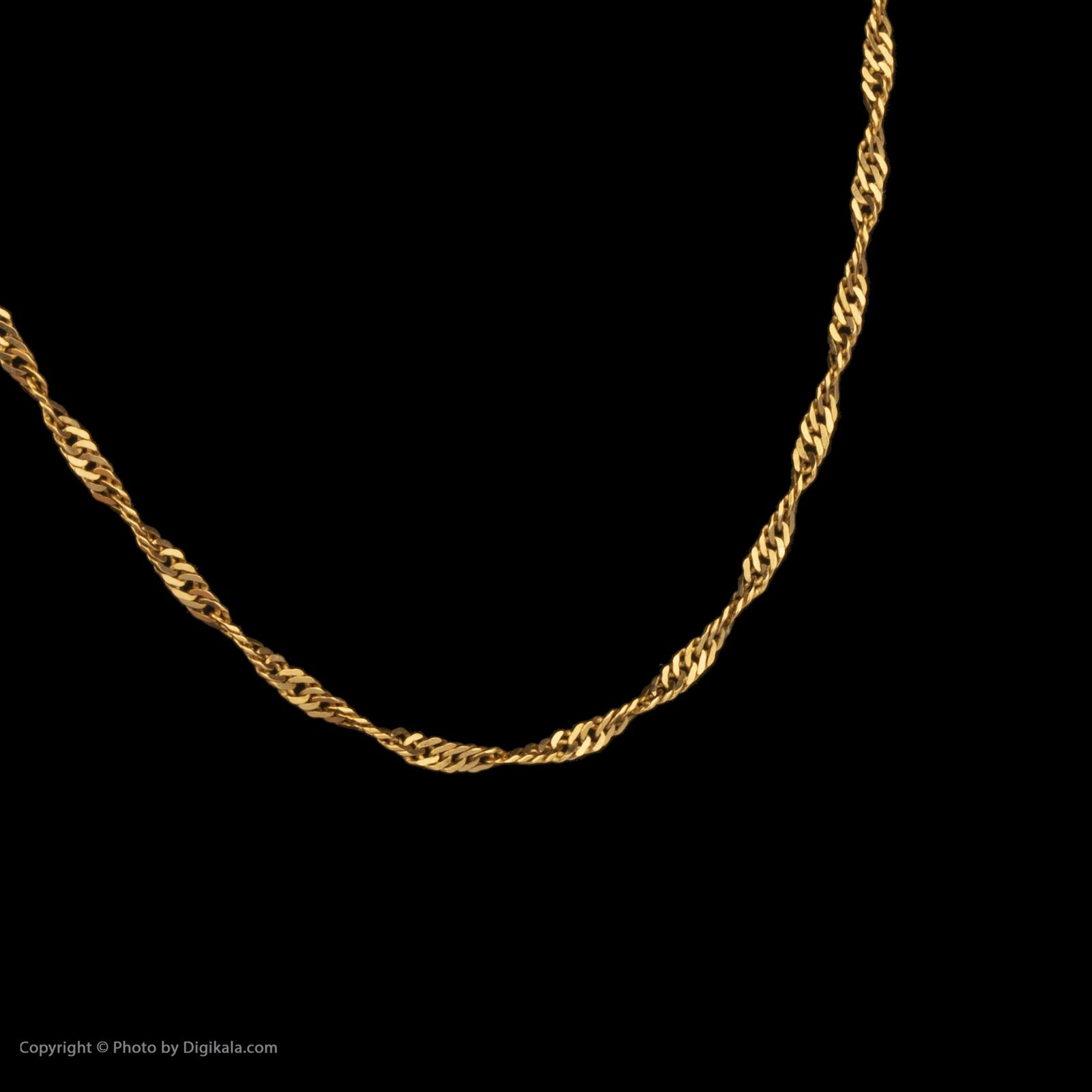 زنجیر طلا 18 عیار زنانه گالری آلند کد TZ35 -  - 4