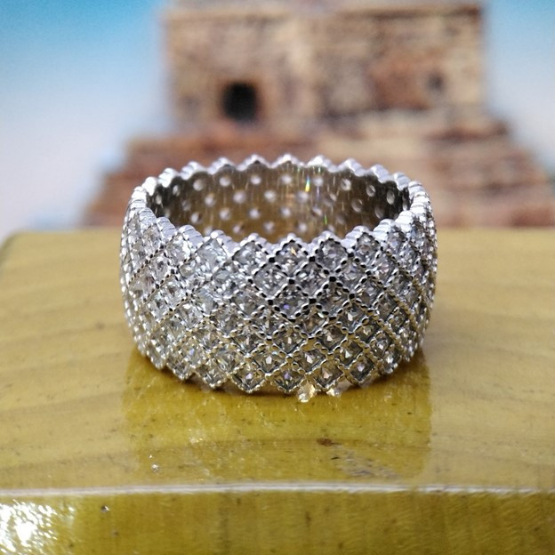 انگشتر نقره زنانه مدل glsr-17400 انگشتر نقره زنانه مدل glsr-17400