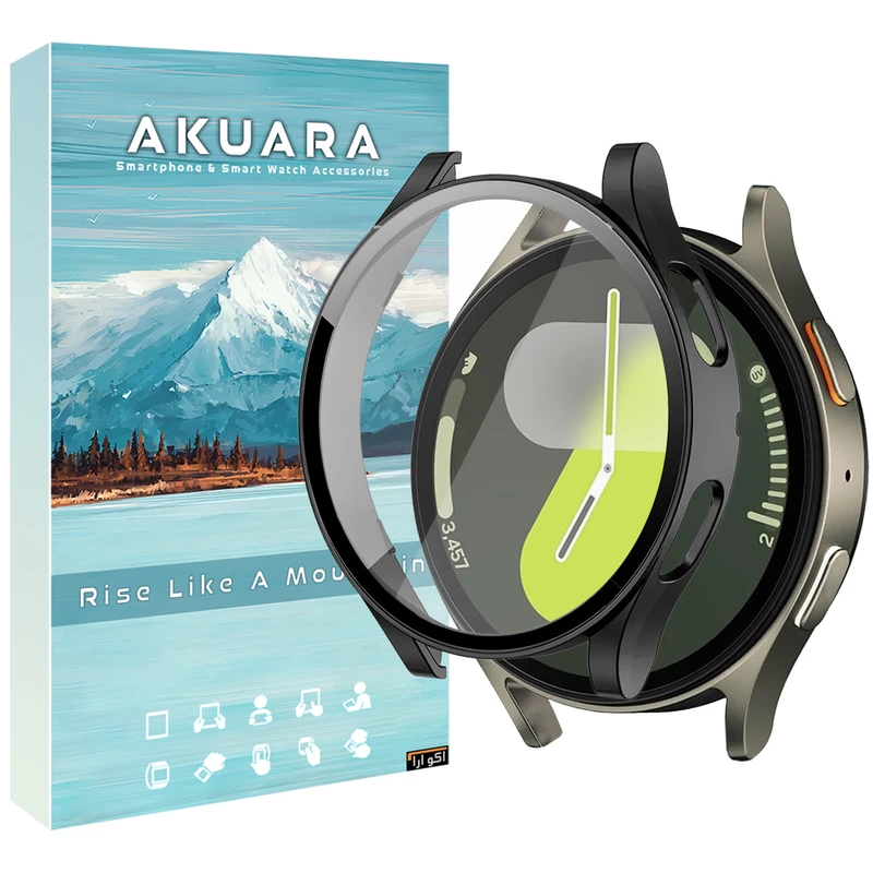 کاور آکوآرا مدل Full Protection Guard مناسب برای ساعت هوشمند سامسونگ Galaxy Watch 7 40mm
